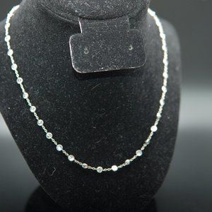 Silpada Sterling Silver Necklace with Cubic Zirconia